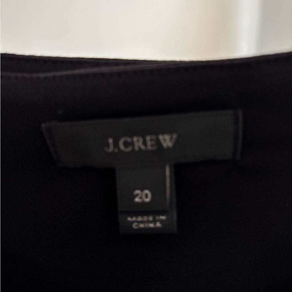 JCrew jumper with partial back V. Size 20 - Picture 4 of 6